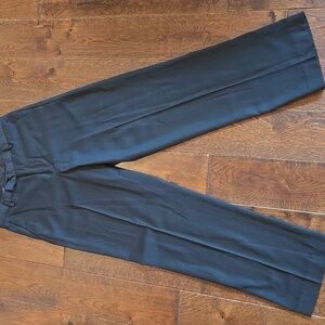 Calvin Klein Boys 16 Regular Black Stripe dress pants- Like New!